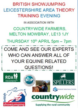 Leicestershire Area Training Theory Evening - Open to all